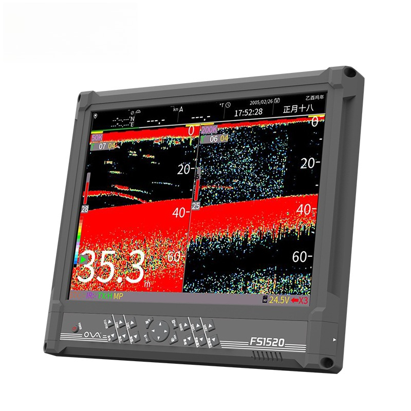 Fishing Boat Depth Finder - Matériaux marins 1000 mètres pour recherche
